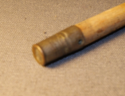 Circa 1880 French Victorian Carved Ebony Wood Moorish Man Head with Sulphide Eyes Pommel/Bamboo Shaft Walking Cane