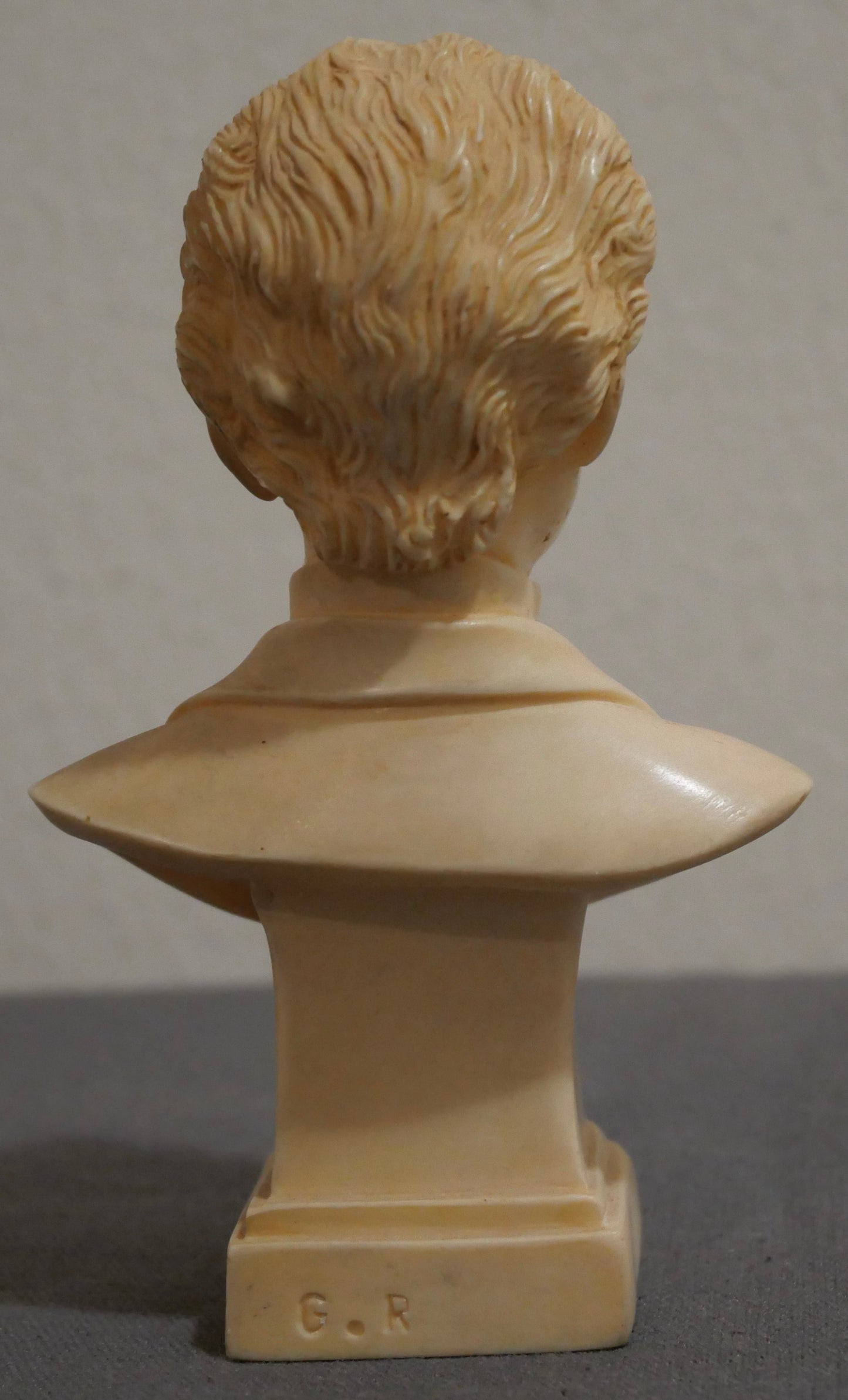 Vintage 1970’s Italian G. Ruggeri Johann Strauss Miniature Resin Bust