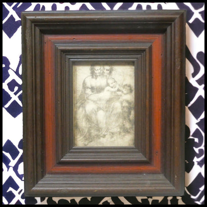 Mid 20th Century After da Vinci "The Virgin and Child with St. Anne & St. John the Baptist" Print by Turner Wall Accessories (Chicago)