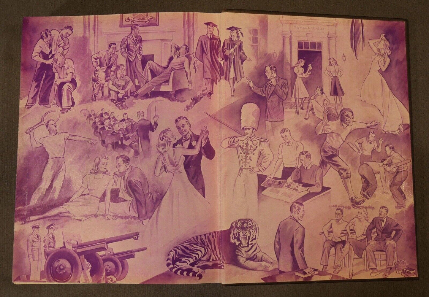 1940 LSU Tigers Gumbo Yearbook (Louisiana State University)